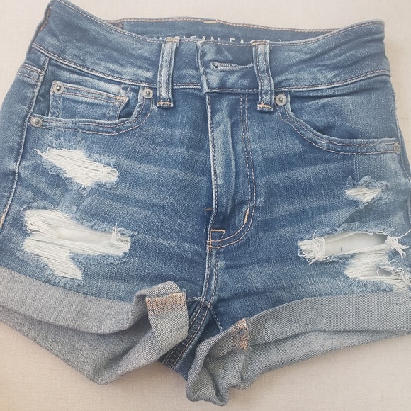 American Eagle Outfitters Pants - American Eagle Size 00 Hi-Rise Shortie